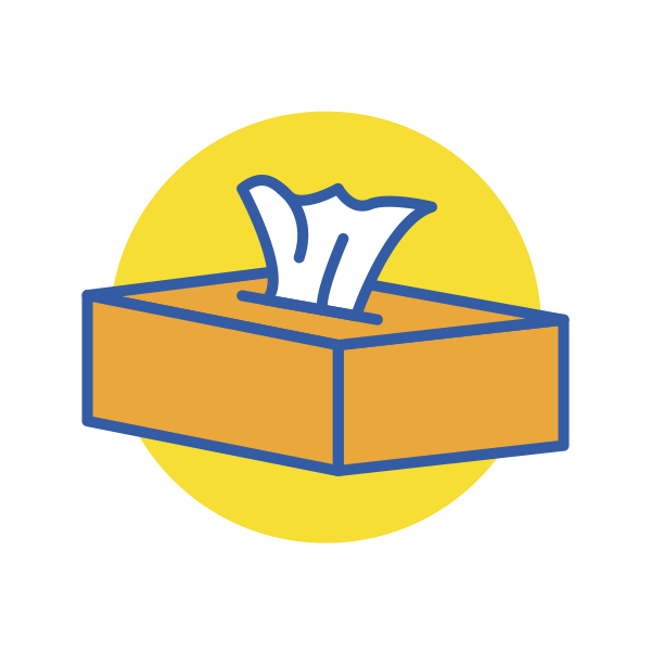 tissue box icon